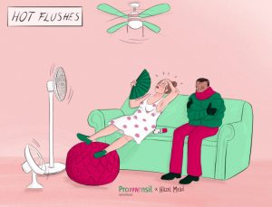 hot flush menopause